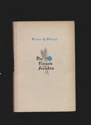 Bruno bürgel die - bürgel,