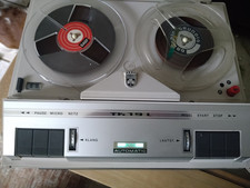 Grundig TK 19 L  deLuxe a Röhrentonband, spult, spielt gut, 60er Jahre, Vintage