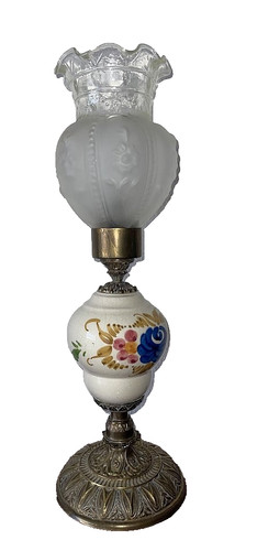 Antique art nouveau lamp - antique,