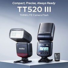 DE Godox TT520III Kamera Blitz