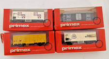 4x Primex Güterwagen Langnese