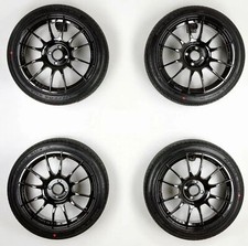 Fiat 500 Abarth MAK XLR Radsatz 7Jx17 Et 35 Schwarz Glanz 205/40R17 Nexen Brembo