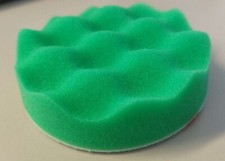 3M Polierschwamm Pad hart gewaffelt Klett  grün 75 mm 50499 Perfect-it III