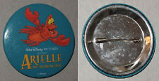 Button-Anstecker Pin Krabbe Sebastian aus Arielle die Meerjungfrau Disney