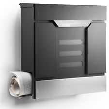 Briefkasten Anthrazit mit