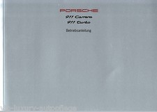 Porsche betriebsanleitung 911 - porsche,