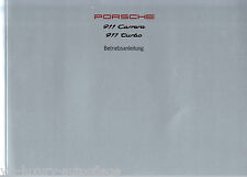 Porsche Betriebsanleitung 911