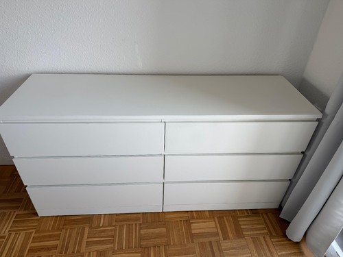 Ikea kommode malm weiß - kommode,