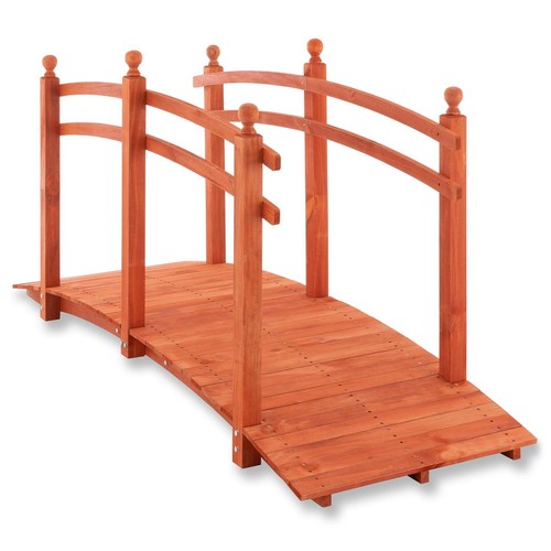 Rustikale massive holzbrücke - rustikale,