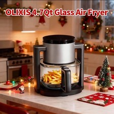 Glass AirFryer,4.5L Transprent