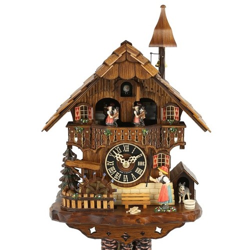 Kuckucksuhr schwarzwaldhaus - kuckucksuhr,