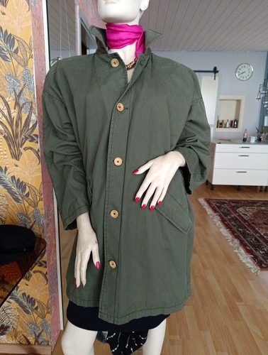 Trenchcoat oliv grün stones - grün,