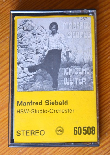 Musikkassette manfred siebald - manfred,