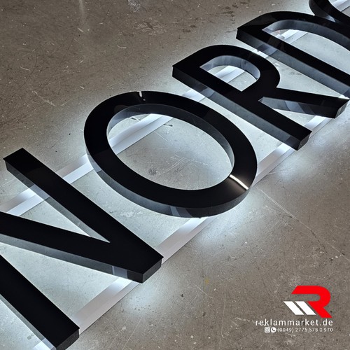 Led buchstaben - 3d,
