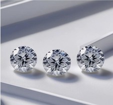 3 Stück Lose CVD Diamanten