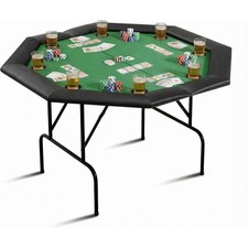 8 Player Poker Table Foldable
