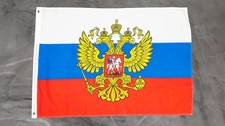 Fahne Flagge Russland mit
