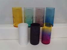 Komplettsatz Coca Cola MC Donalds Gläser Set 2019, 7 verschiedene Farben