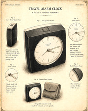 Vintage Kienzle Combi Wecker