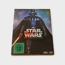 Star Wars - The Complete Saga I - IV (Blu-ray, 2016, 9 Discs) Top!