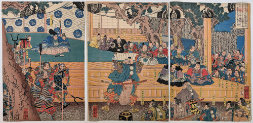 Kuniyoshi greatest bluff - kuniyoshi, •
