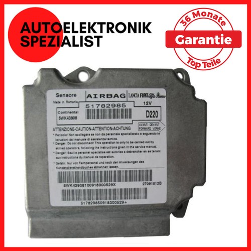 Airbag steuergeräte 51782985 - airbag,