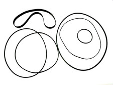 Riemensatz f SONY SL-C5E SL-C7E SL-T7ME Betamax Video Cassette Recorder Belt-Set