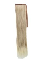 Haarteil ZOPF Blond-Mix glatt 45cm YZF-TS18-24BT613 Band Klammer Extension