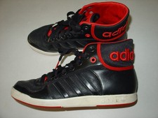 ADIDAS TOP TEN HI SLEEK Sneaker High Freizeitschuhe 38,  Schwarz / Rot,  UVP120€