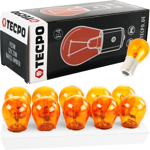 10x tecpo py21w - py21w, blinkerbirnen