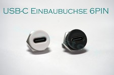 Usb buchse einbaubuchse - usb-c, 6pin