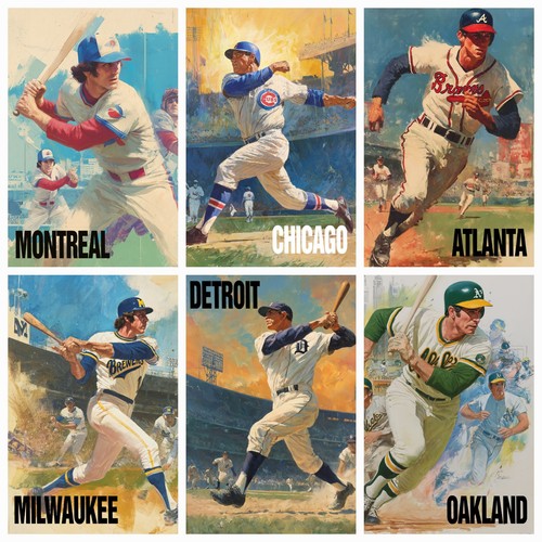 1960s 70s baseball classic - 1960s,