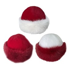 Flauschige, warme Mütze