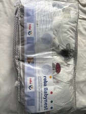 ROBA Babynest, grau, 3-in-1 Kuschelnest, Wickelunterlage, Krabbeldecke