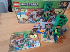 LEGO Minecraft Set - Die Creeper Mine (21155) mit Anleitung Und OVP