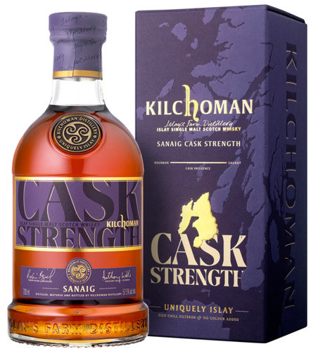 Kilchoman sanaig cask strength - sanaig,