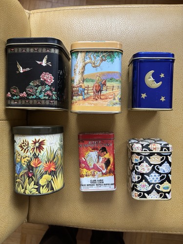 Teedosen blech vintage - ,
