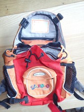 JAKO-O Deuter Ruckack, Kinder Rucksack, Beutel, Reisetasche, Backpack orange-rot
