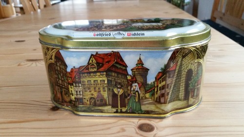 Alte lebkuchendose wicklein - alte,