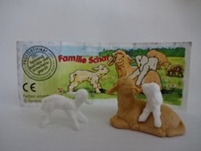 Ferrero Tier Serien / 2001 / Familie Schaf mit weißem & dunkelbraune Schäfchen