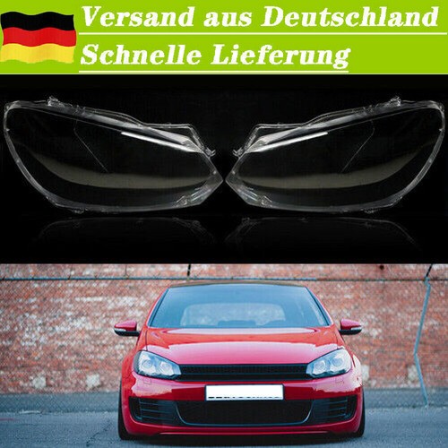 Klar scheinwerferglas - 2x,