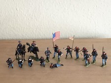 Elastolinfiguren US Nordstaaten 4 cm groß ,von Hausser.