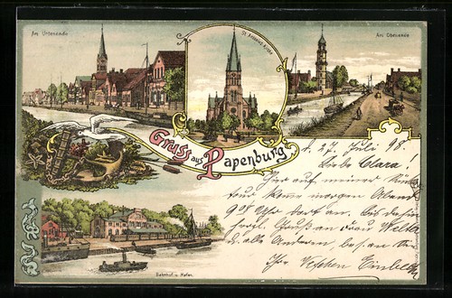 Lithographie papenburg - lithographie,