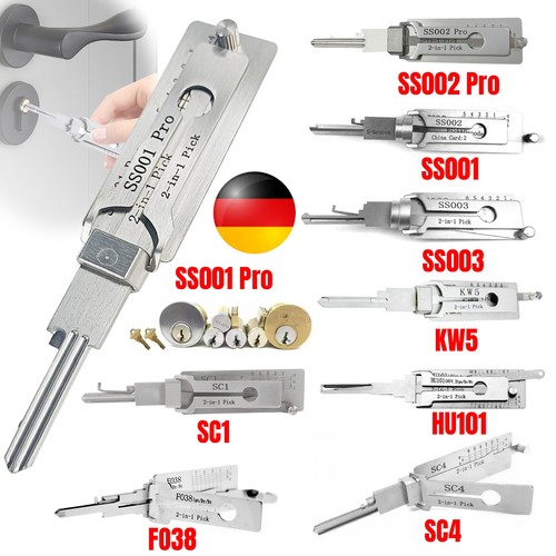 Edelstahl schlüssel - 2-in-1,