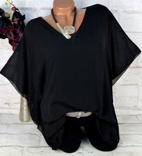 Damen Bluse Top Tunika Shirt