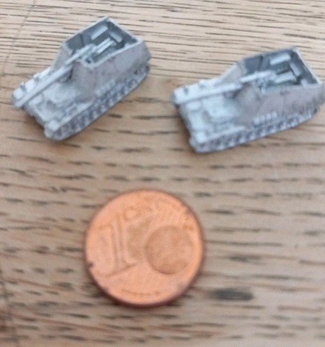 285 6mm zinnmodel wwii 2x - 1/285,