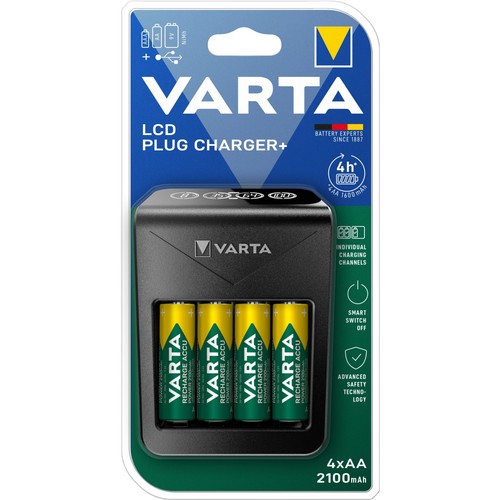 Varta ladegerät lcd - ladegerät, plug