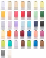 100 farbige blanko Faltkarten