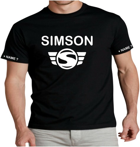 Shirt simson logo - simson,