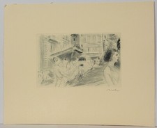 Rudolf Riester: Radierung